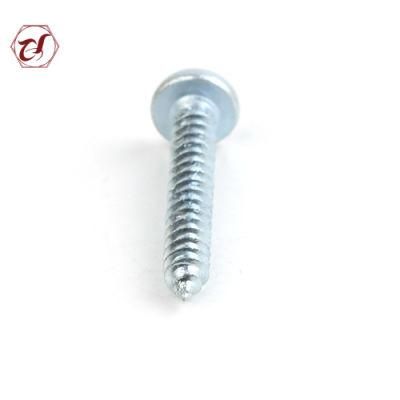 DIN7981 Cross Recessed Full Thread Yellow Tapping Screws