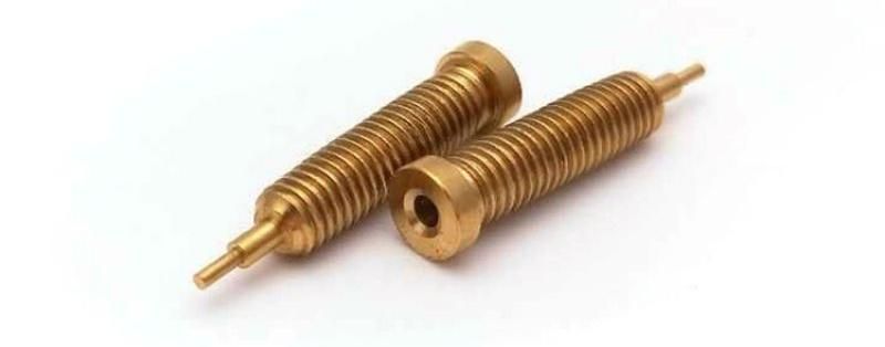 Customized Special CNC Part Low Cap Head Brass Machine Screw