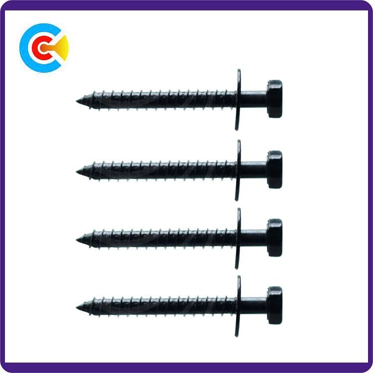 DIN/ANSI/BS/JIS Carbon-Steel/Stainless-Steel Hex Head Self Drilling Screw