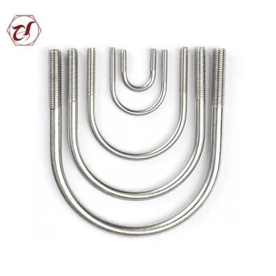 Half Thread Stainless Steel 304 and Nut U Shap Clamp Bolt/DIN3570 U Bolt