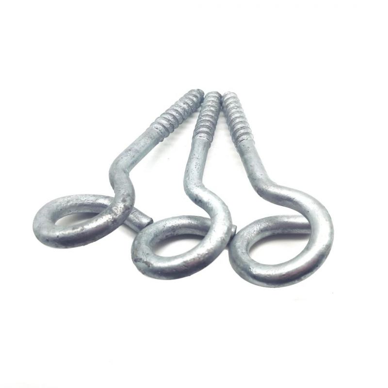 Pig Tail Wood Screw/Bolts with Stainless Steel Material