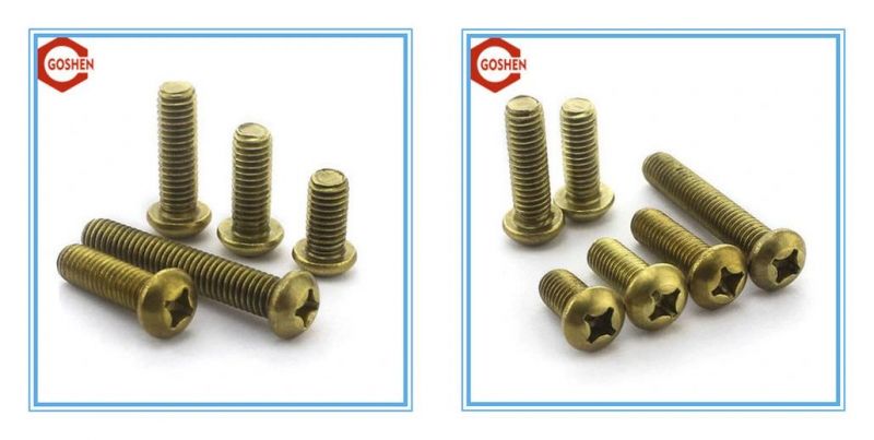 Brass Pan Head Screw / Brass Screw with High Quality