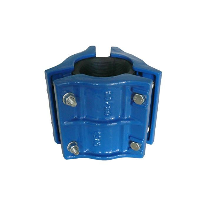 Ductile Cast Iron Ggg50 Boy DN150 Pn16 Epoxy Coating Three Piece Repair Clamp for Steel Pipes, Ductile Iron Pipes, PVC Pipes and AC Pipes