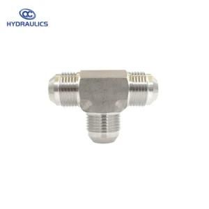 Stainless Steel Flare Fittings Male Tee Jic Adapters