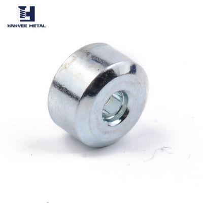 Galvanized Flat Head Knurl Nut for Tube