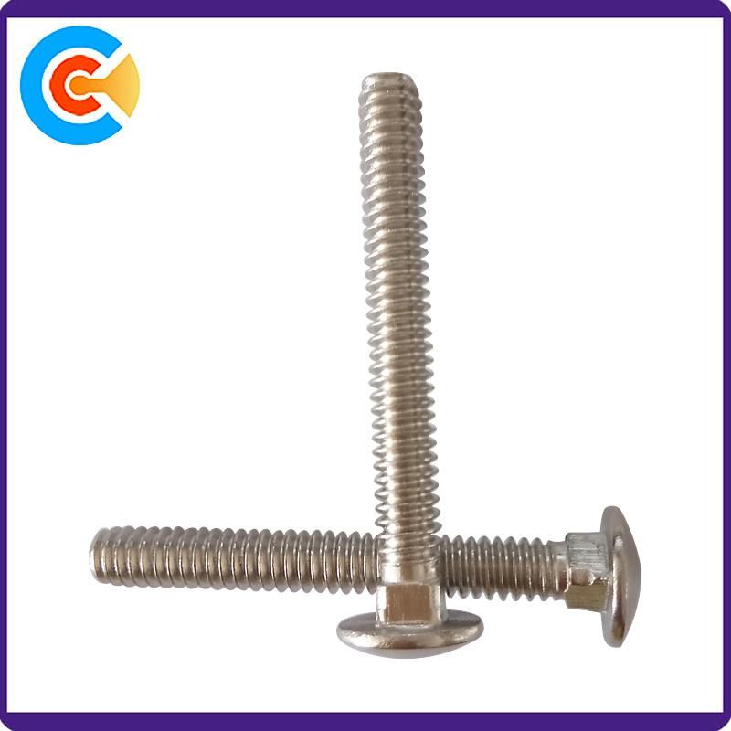 Mushroom Head Square Neck Bolt Bearing DIN603 Carriage Screw