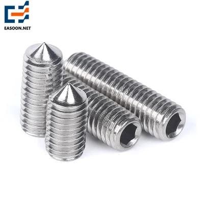 Stainless Steel Grub Screw 316 Set Screw Hexagon Socket Set Screw Ball Point Grub Set Screw