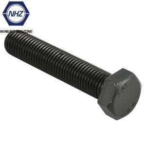 Fastener Hex Bolt Hex Screw ISO4014 Class 8.8 Black