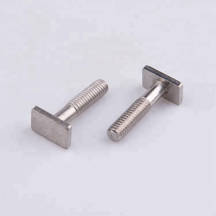 Carbon Steel Stainless Steel M10 M8 M6 Hammer Head Forged T Bolt