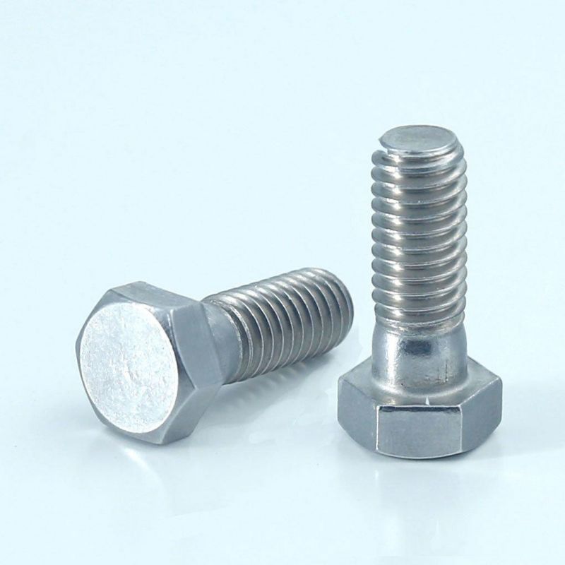Best Price Fasteners DIN933 DIN931 304 Stainless Steel Hexagon Head Bolts