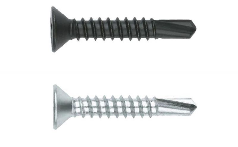 Flat Head pH #2 Driveself Drilling Screws Foraluminum PVC Window