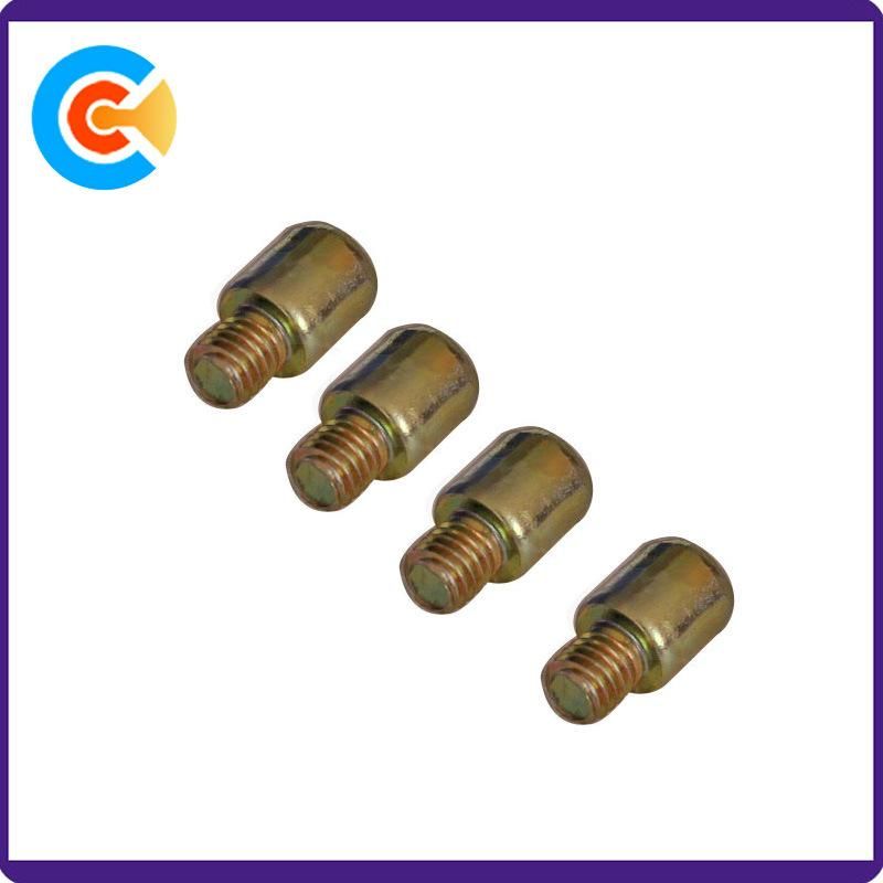 Carbon Steel Plating Color Zinc Conical Head Cross Screw