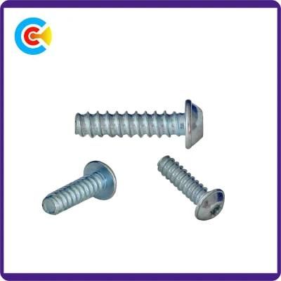Carbon Steel Galvanized Torx Drive Button Head Cap Tapping Screw