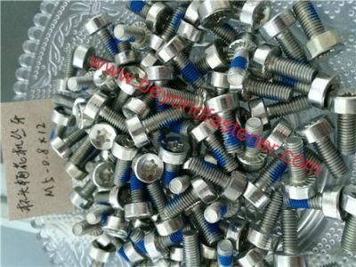 Torx Screw M5*12 with Nyloc Blue Machine Screw Patch Screw
