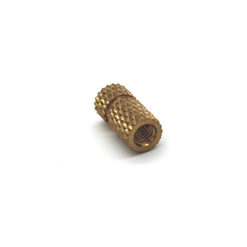 Self Tapping Brass Thread Insert Lock Nuts for plastic Parts