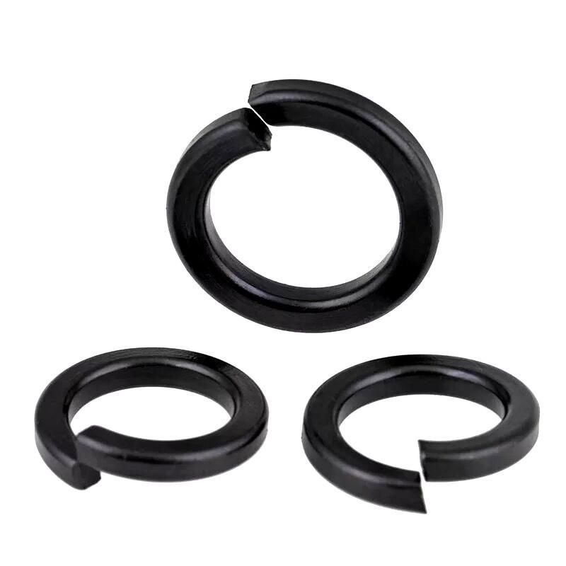 Black Color DIN127 Steel Spring Lock Washer Carriage Bolt Drywall Screws