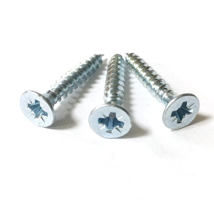 Pozi Head Yellow Zinc Plated Spax Chipboard Screws
