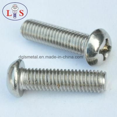High Quality Stainless Steel Pan Head Ss 304 Bolt