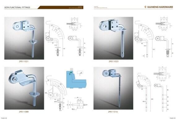Sofa Hardware, Sofa Headrest Hinge, Sofa Hinges, Sofa Fitting (29010052)