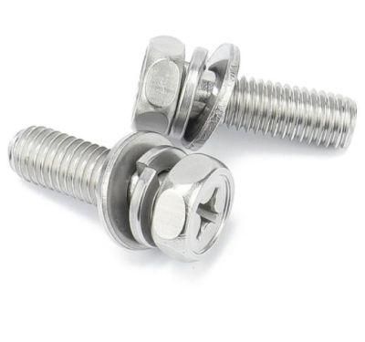 High Quality Stainless Steel Hexagon Holt Half Thread / Galvanized Steel Thread Bolt