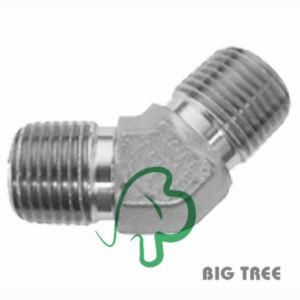 Stainless Steel 316 NPT 45 Degree Male Elbow Tube Fitting