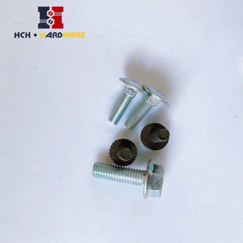 Indentend Hex Washer Head Machine Screw Hex Bolt Tornillos Hexagonal