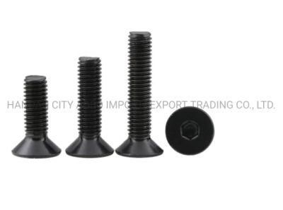 Black DIN7991 Hex Socket Bolt Gr. 10.9 Wholesaler in China