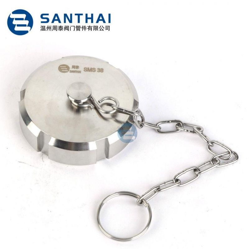 Stainless Steel Sanitary Pipe Union Hygienic Grade Round Nut Rjt Thread Union