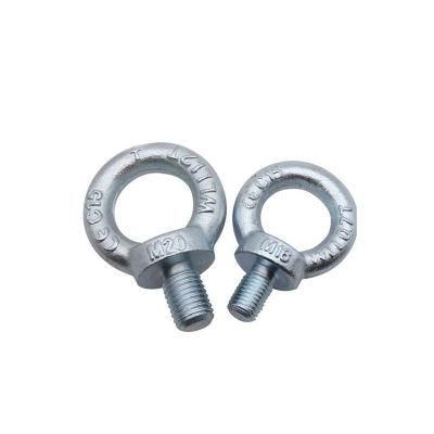 Heavy Duty Zinc Plated DIN580 Eye Bolt with DIN582 Eye Nut