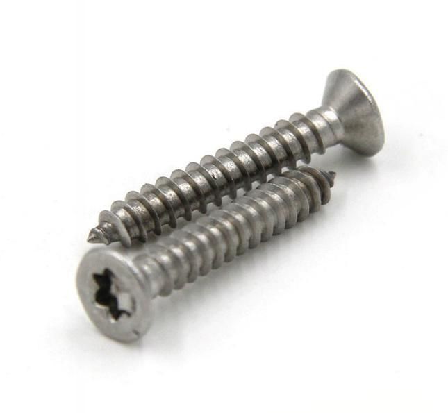 St2.9 3.5mm Stainless Steel 304 316 Flat Countersunk Torx Self Tapping Screw Torx Drive Countersunk Head Stainless Steel Self Tapping Screws for Wood