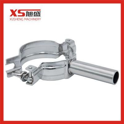 Sanitary Stainless Steel Round Pipe Fitting for Pipe Bracket