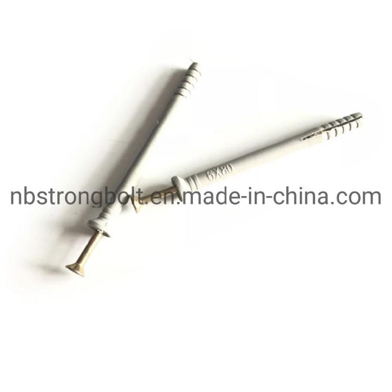 M6X80 Screw Nylon Fixing Anchor