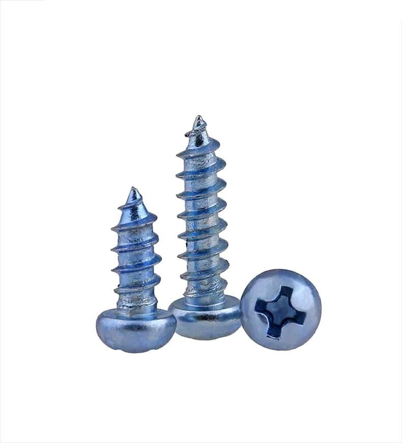 Carbon Steel Cross Phill Pan Head Self Tapping Screw
