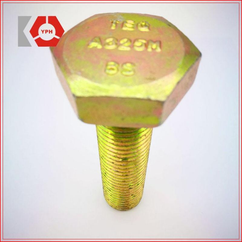 High Quality Bolt Grade 8.8 ASTM A325m Bolt for Steel Structure Hex Head Bolt
