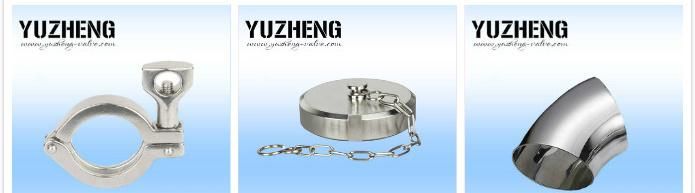 304/316L Sanitary Stainless Steel Elbow Fitting Clamped