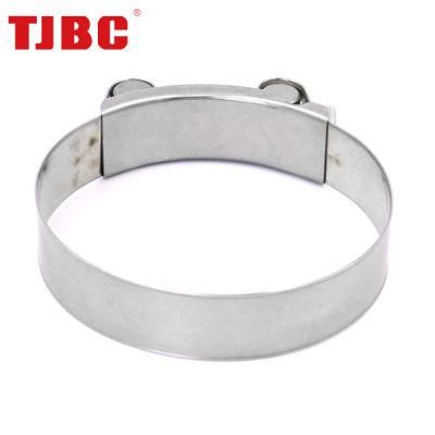 68-73mm T-Bolt Hose Unitary Clamps Zinc Plated Steel Adjustable Heavy Duty Tube Ear Clamp