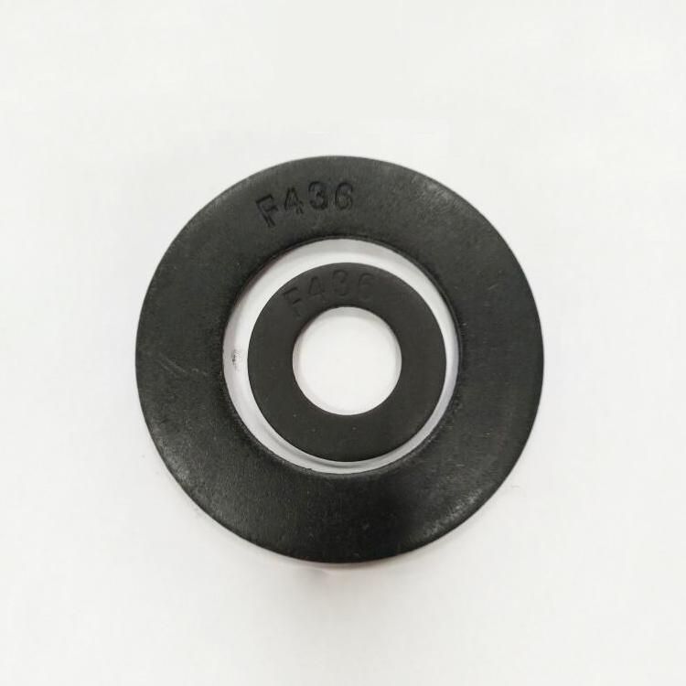 F436 Washer, Black, HDG, Zinc