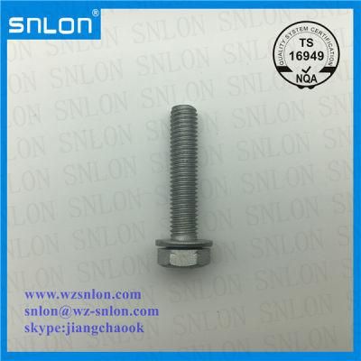 Dacromet Hex Head Bolt with Plain Washer Class8.8
