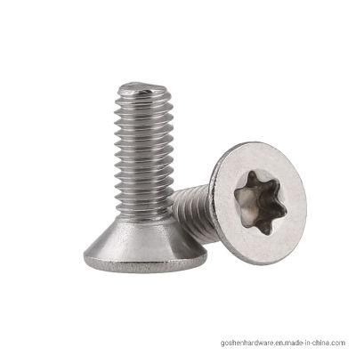 Stainless Steel 304 A2-70 Torx Socket Countersunk Head Screws