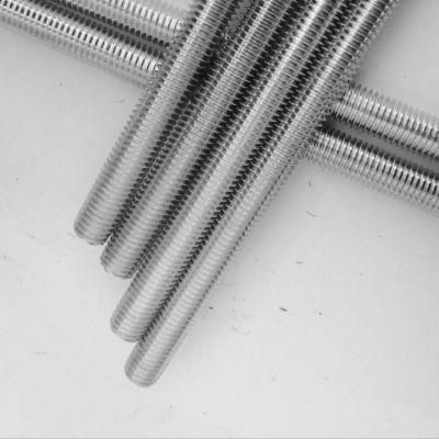 DIN975 DIN976 Full Threaded Thread Rod Galvanized Carbon Steel Fastener Factory Thread Rods