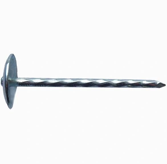 Galvanized Mushroom Head Roofing Nail with Umbrella Head