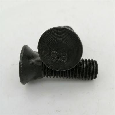Carbon Steel Black Flat Countersunk Head Carriage Nib Bolt DIN604 China