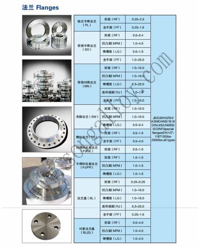 304/316L Stainless Steel Weld Neck Flange