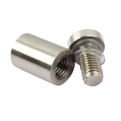 M3 Threaded Glass Hardware Fittings Round Standoffs Pin Stairs