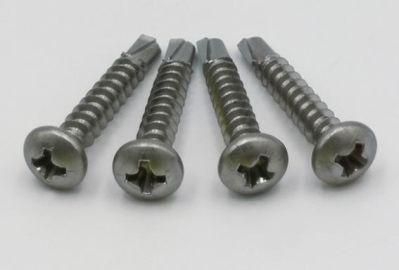 4.8*13 Stainless Steel Self Drilling 410 Metal Round Head Screw Self Tapping Dovetail Screw