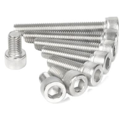 Stainless Steel 304 DIN912 Hexagon Socket Screw Full Thread