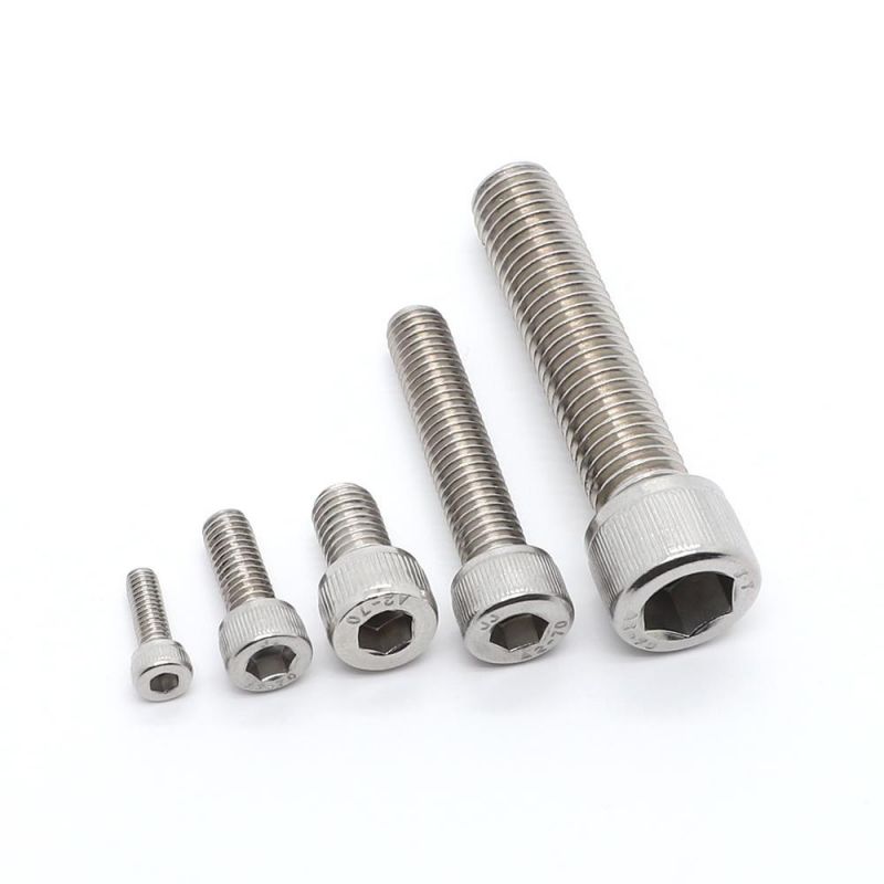 Professional Manufacturer Stainless Steel 304 DIN912 ISO4762 Hex Socket Head Screws Bolt