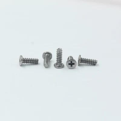 Custom Stainless Steel Cross Flat Head Self Tapping Screw