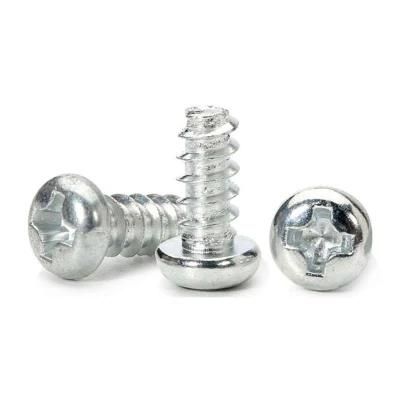 Carbon Steel Galvanized Pan Head Phillips Drive Self Cutting Screws