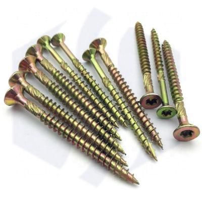 Zinc &amp; Yellow Passivate Torx Drive/Star Wood Construction Screws